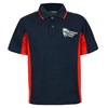 Polo Shirt - navy red