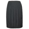 Junior Pleated Skirt - clerical grey