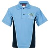Polo Shirt (Sizes 2,4,12 & Adults S-M) - sax blue